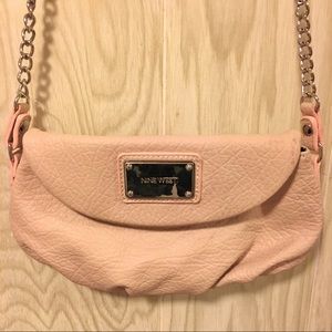 Mini blush crossbody bag